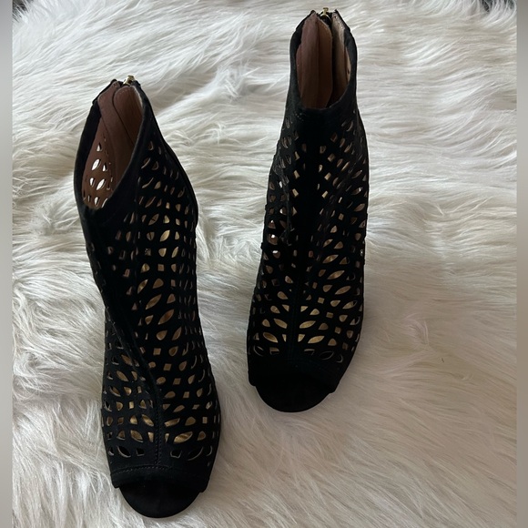 NEW Thalia Soli Open Toe Women’s Booties - Picture 5 of 11